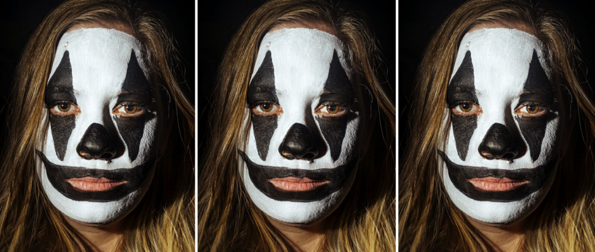 juggalo girl face paint
