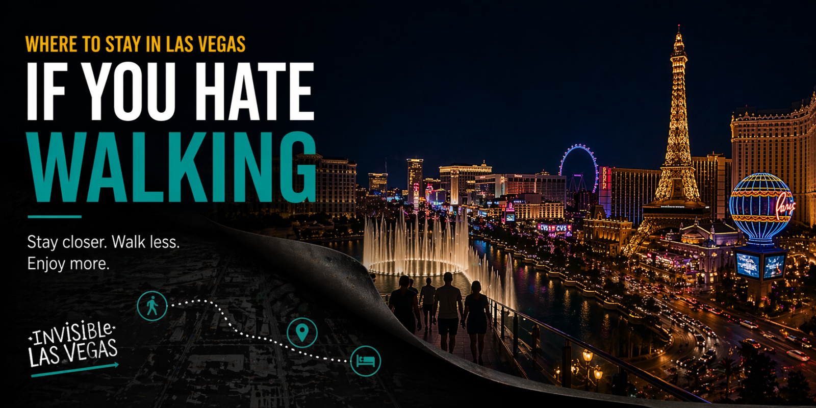 Guide to Walking Less in Vegas